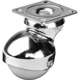 208 - 50 Mm Küre Tablalı Çift Bilyalı Teker - Lisinya