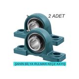 208 Yataklı Rulman P208 Bilyalı Yatak 40Mm Iç Ölçü (2.Li Paket)