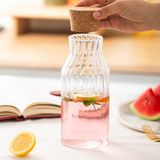 2095 Mantar Kapaklı ve Cam Başucu Sürahisi 950ML - 950 ml