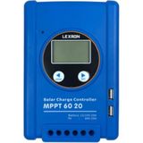 20A Amper Mppt 12/24V Solar Şarj Kontrol Cihazı Mppt Regülatör Lexron