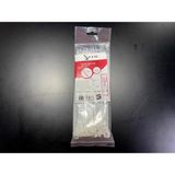 20CM Beyaz Kablo Bağı 2,5 mm Plastik Kelepçe - 100 Adet - Nylon Kablo Düzenleyici