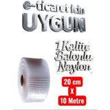 20CM x 10 Metre Yüksek Kalite Kalın Balonlu Naylon Patpat