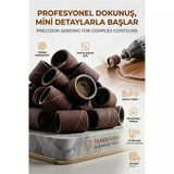 20'li 13 mm Yüzük Zımpara Seti | Detay Işleme & Çapak Alma 723049