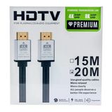 20M Hdmı Kablosu | 4K@60Hz, 8K, 4K@120Hz Destekli | Altın Kaplama Konektör | Dayanıklı Pvc Kaplama