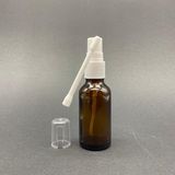 20ML Kahverengi Ağız Spreyli Şişe, 24 Adet, Oral Sprey, Ecza Şişesi, Boş Cam Şişe