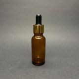 20ML Kahverengi Cam Damlalıklı 12 Adet, Gold Kapak Siyah Emzik, Ecza Şişesi, Damlalıklı Şişe, Propolis Şişesi, Damlatmalı Şişe, Saç Serum Şişesi, Ecza Şişesi