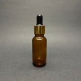 20ML Kahverengi Cam Damlalıklı 24 Adet, Gold Kapak Siyah Emzik, Ecza Şişesi, Damlalıklı Şişe, Propolis Şişesi, Damlatmalı Şişe, Saç Serum Şişesi, Ecza Şişesi