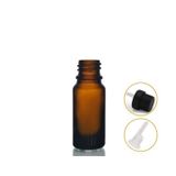 20ML Kahverengi Cam Içten Damlalıklı Şişe Siyah Kapak, 12 Adet, Damlalıklı Şişe, Damlatmalı Şişe