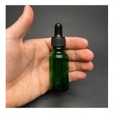 20Ml Yeşil Cam Damlalıklı Şişe , Siyah Plastik Kapak , 20 Cc Yeşil Cam Damlalıklı Şişe x 6 Adet