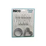 20Pcs Pasta Süsleme Uç Seti= 12-Metal Kurabiye Kalıp Metal=3-Kalp - 3-Yuvarlak 2-Uç Tutucu Pls.adaptör (Timya/Go1395) 199875