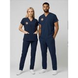 20tasarımterlik Hemşire Forması Unisex Hastane Üniforması Patriot Blue Renk Yönetmeliğe Uygun Rahat Kalıp Hemşire Lacivert Forma