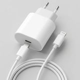 20W Hızlı Şarj Adaptörü USB-C to Lightning Kablolu – PD Destekli Süper Hızlı Şarj Cihazı (4604)