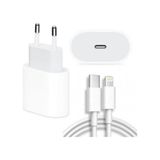 20W Hızlı Şarj Aleti + Usb-C To Lightning Kablo