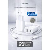 20W İphone Uyumlu Hızlı Şarj Aleti Lightning Güç Adaptörü Başlığı 8 11 12 13 14 Pro Max Mini X Xs Xr