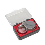 20X 21mm Katlanır Cam Lens Büyüteç Sanayi Kuyumcular Antika Koleksiyon