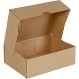 20X19X8 cm E-Ticaret Kargo Kutusu -Dört Nokta 01 Desi -Kraft-25 Adet - Kahverengi