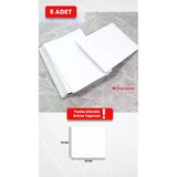 20X20 Cm Beyaz Mdf Pasta Altlığı - 3Mm Dayanıklı Pasta Tabanı (5 Adet)