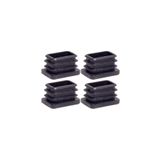 20x30 Mm Plastik Dikdörtgen İçe Geçme Profil Tapası (kutu) (4 Adet)