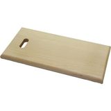 20X40CM Kalın=2.5cm Ahşap Kesim Panosu - Et Tahtası El Geçmeli Kulp (4887) - Renkli