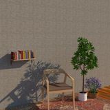 20X60 Cm Duvar Rafı - Ferforje Duvar Rafı, Duvara Monte Raf Meşe Bakır