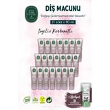 21 Adet Diş Macunu 90 Ml, İngiliz Karbonatı Ve Rosıe