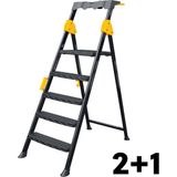 2+1 Basamaklı Metal Merdiven Prostep