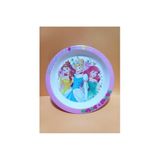 21 cm Disney Prensesleri Çocuk Yemek Tabağı (Bella- Cinderella- Ariel Desenli)