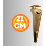 21 cm Metal Klas Koltuk Ayağı Mobilya Ayağı Ünite Ayağı Konsol Ayağı Puf Berjer Ayağı - Siyah