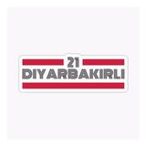 21 Diyarbakırlı Plaka Araba Sticker Yapıştırması
