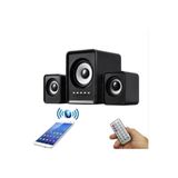 2+1 Mini Hoparlör Pc/tv/telefon Uyumlu Bluetooth Lu Ses Sistemi Speaker FT-202BT