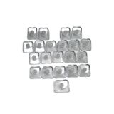 21 Tuşlu Şeffaf Şeffaf Mekanik Klavye Tuşu Seti | RGB Uyumlu Keycaps Takımı | Dekoratif Işık Geçirgen Keycaps