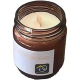 210 ml Paçuli&Vanilya&Kahve Kokulu Kavanoz Mum