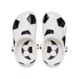 210023-103 Crocs Classic Soccer Ball Clog T Çocuk Terlik Beyaz 210023-103 Beyaz Siyah