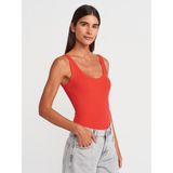 21053 Askılı Bodysuit-Kırmızı - 38