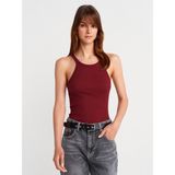 21143 Kolsuz Askılı Top-Açık Bordo - M