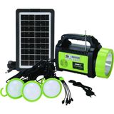 212 Farissu Güneş Enerjili Solar Şarjlı Çok Fonksiyonlu Çadır Kamp Aydınlatma Fener Seti LED Ampul