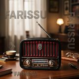 212 Farissu Prokama BK-370 Nostaljik Tasarım Güneş Enerjili (Solar) Am/fm/sw 3 Band Radyo Usb/tf/bluetooth - Ahşap