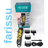 212 Farissu Waer Profesyonel Şarjlı Saç Sakal Tıraş Makinesi - WA-0191 Altın Ejderha Tasarımlı