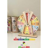 212TOYZZ Ahşap Duygu Çarkı Oyuncağı, Montessori Duygu Tablosu, Küçük Çocuk Hediyesi
