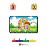 212Toyzz Eğitici Öğretici Zeka Geliştirici Sevimli Köpekler Dikey 10 Parçalı Ahşap Çubuk Yap Boz Puzzle