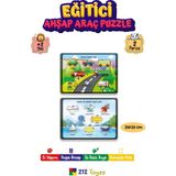 212Toyzz Tasima Aracları Çocuk Puzzle Ve Sök Tak Oyuncak
