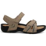 2145-9829 Tam Anatomik Bantlı Günlük ve Deniz,havuz Gibi Islak Zeminler Için Uyumlu Erkek Sandalet - NKT02145-KUM-44