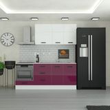 215 cm Mutfak Dolabı Mdf Kapak Tezgah Dahil YRKN215 102