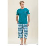 21592 Şahinler Erkek Yazlık Ekose Pijama