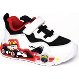 2185 Pepino Unisex Bebe Spor Ayakkabı - Siyah - Kırmızı