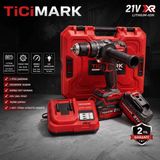 21V Xr Akülü Darbeli Matkap Seti 120 Nm Torklu