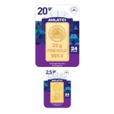 22.5 gr 24 Ayar Külçe Altın