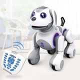 22 Fonksiyonlu Şarjlı Uzaktan Kumandalı Ve El Sensörlü 28 Cm Akıllı Robot Köpek Sesli Işıklı Programlama Dans Havlama Ve Elle Kontrol Smart Dog