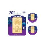 22 gr 24 Ayar Külçe Altın