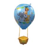 22 İnç Uçan Balon Temalı Folyo Balon 88-28 Cm (Mavi Safari)